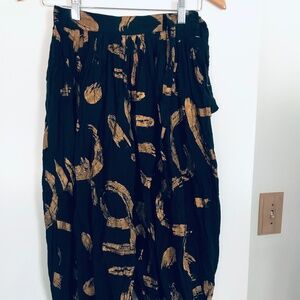 Vintage Adini Indian Batik Gauze Pant - Sz S